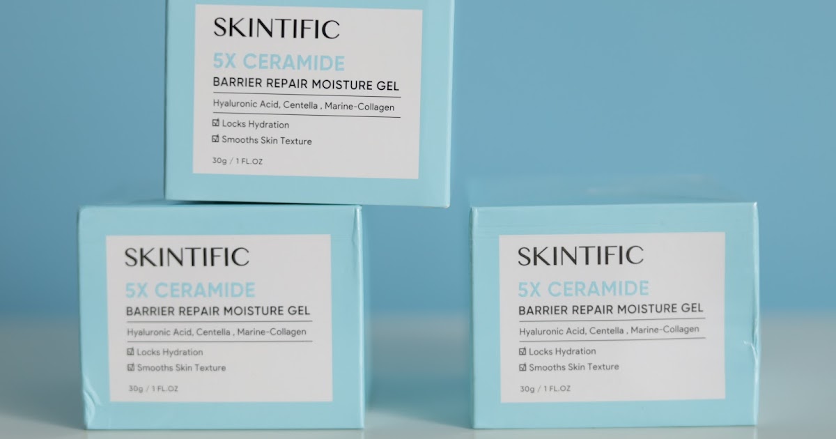 Cara Memperbaiki Skin Barrier Yang Rusak Dengan Skintific 5X Ceramide Barrier Repair Moisture Gel Review | ELIN IVANA