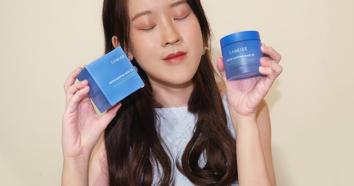 Cara Menjaga Kelembapan Kulit Wajah dengan LANEIGE Water Sleeping Mask EX - Skincare Review indonesia beauty and travel blogger Miharu Julie
