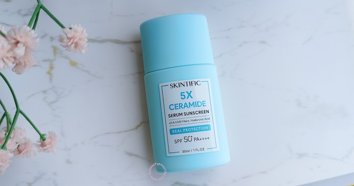 Review Skintific 5X Ceramide Serum Sunscreen SPF 50+ PA++++