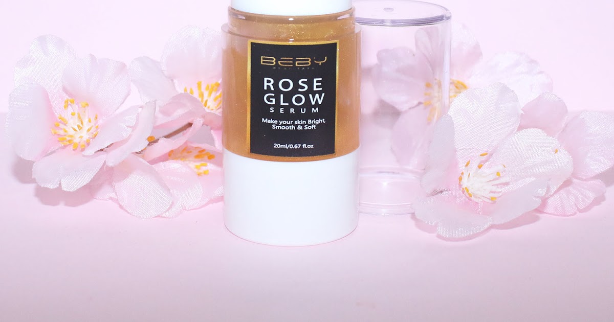 Tips untuk membuat wajah cerah dan glowing dengan Beby Rose Glow Serum indonesia beauty and travel blogger Miharu Julie