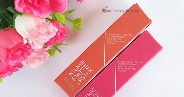 {Weekly Review} Wardah Intense Matte Lipstick (Shade 01 Socialite Peach and 07 Passionate Pink)