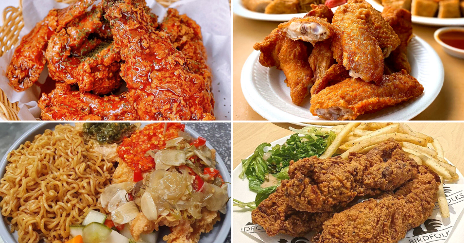 16 places for fried chicken in Singapore that are not fast food chains