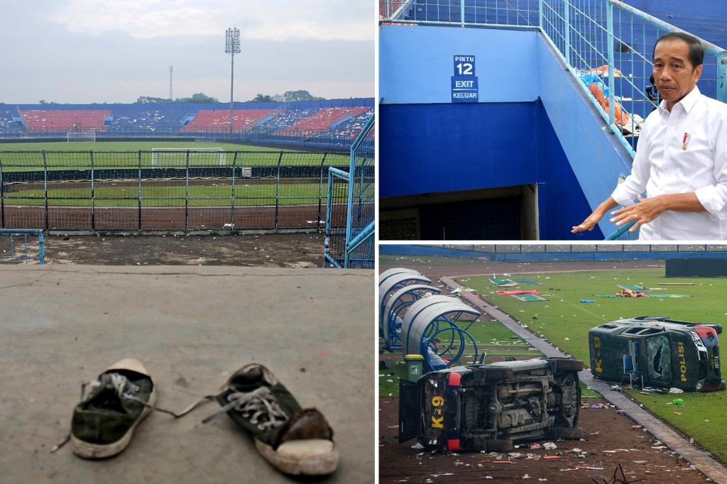 Indonesian prez says country won't be hit with FIFA sanctions after stadium stampede