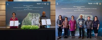 MARRIOTT INTERNATIONAL SIGNS MEMORANDUM OF UNDERSTANDING (MOU) WITH THE MINISTRY OF TOURISM AND CREATIVE ECONOMY OF THE REPUBLIC OF INDONESIA