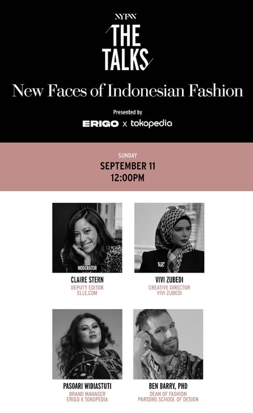 On the Scene: NYFW The Talks “New Faces of Indonesian Fashion”