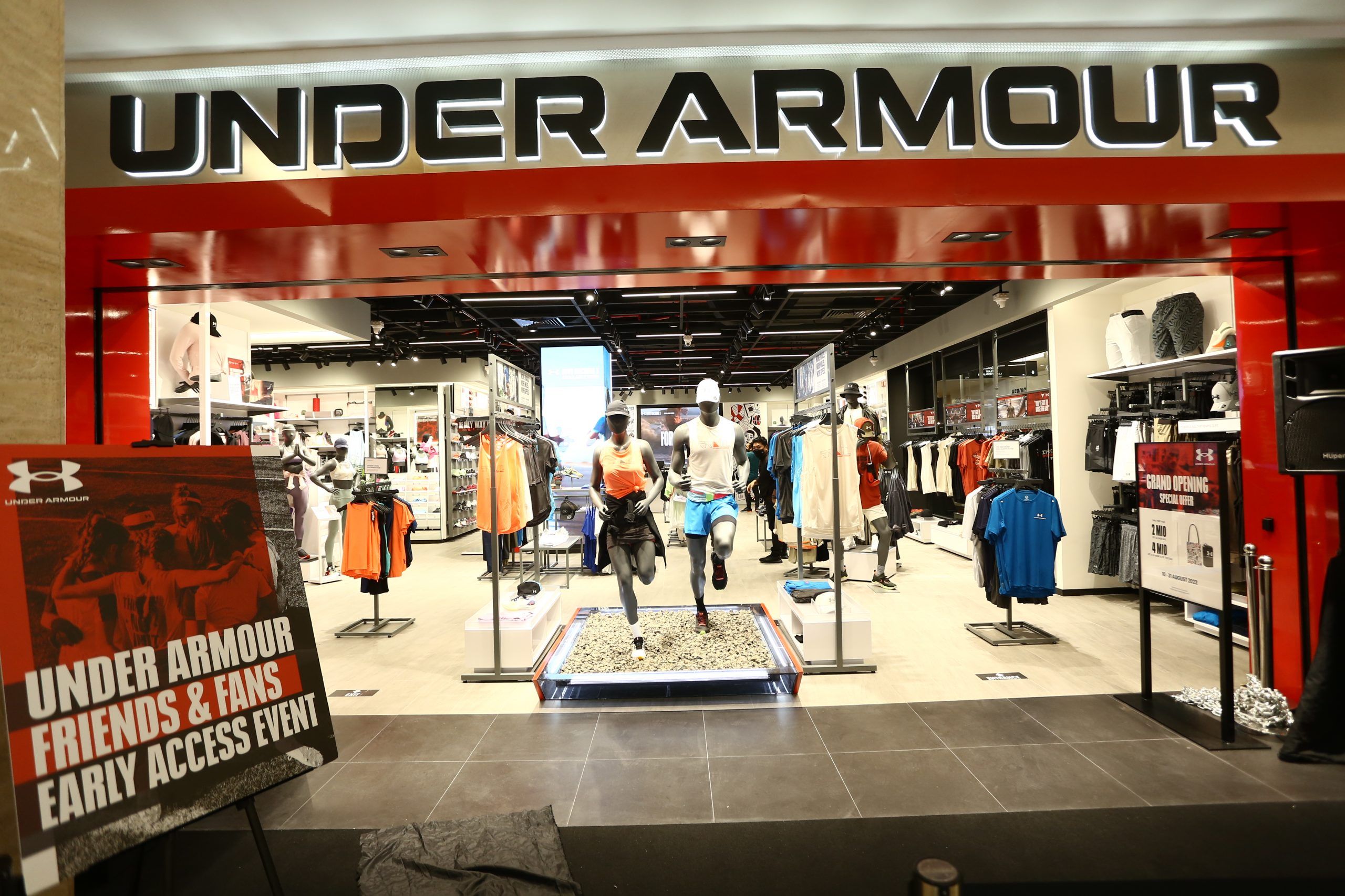 Under Armour presents its second Brand House City Concept Outlet in Indonesia