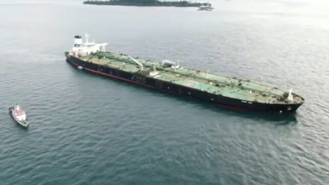 Grounded Tanker Could Take Month to Refloat as US Links it to Smuggler