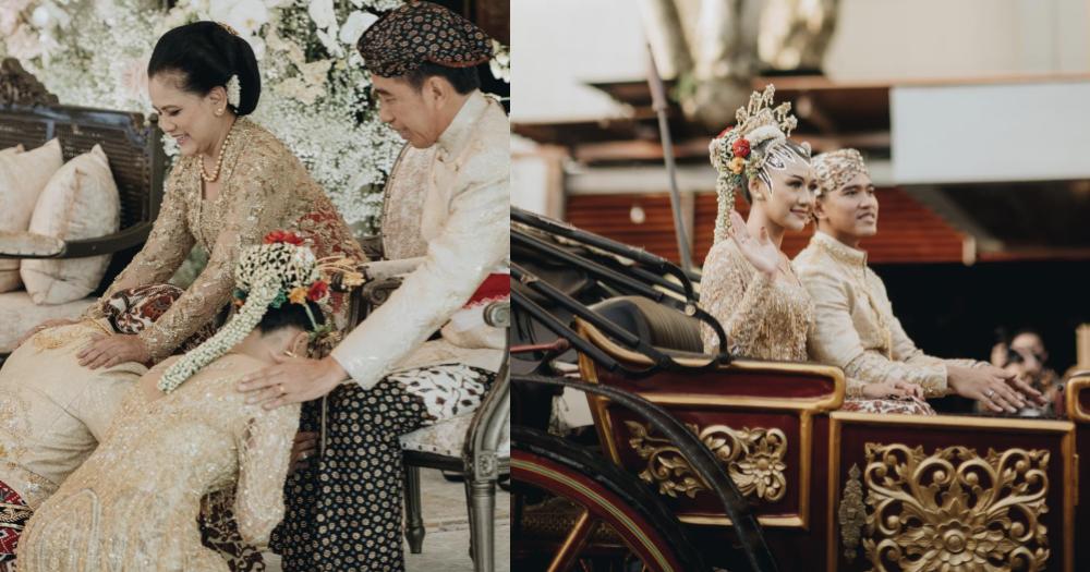 Indonesian President Jokowi's son marries former beauty queen in grand Javanese-style wedding - Mothership.SG