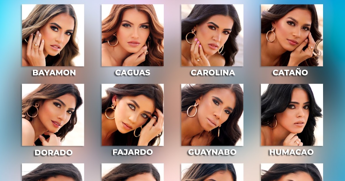Nuestra Belleza Puerto Rico 2023: Meet the 16 contestants