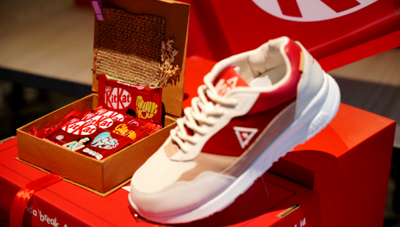 KitKat Indonesia unveils new shoe for Valentine's Day
