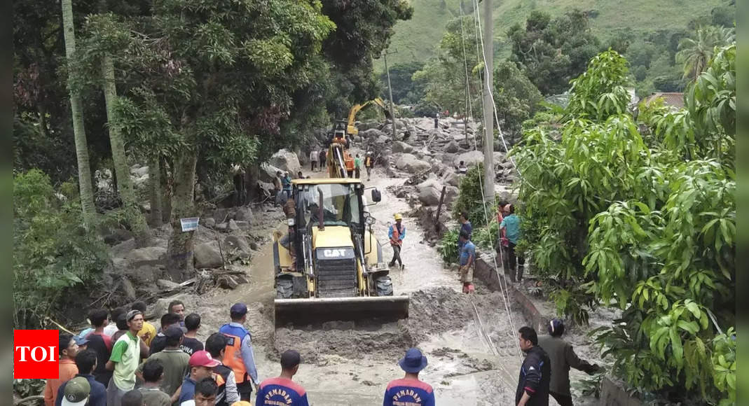One dead, 11 missing in flash floods around Indonesia's Lake Toba