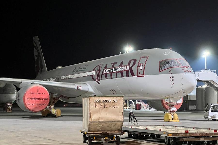 Qatar Airways’ inaugural flight touches down in Indonesia’s Medan