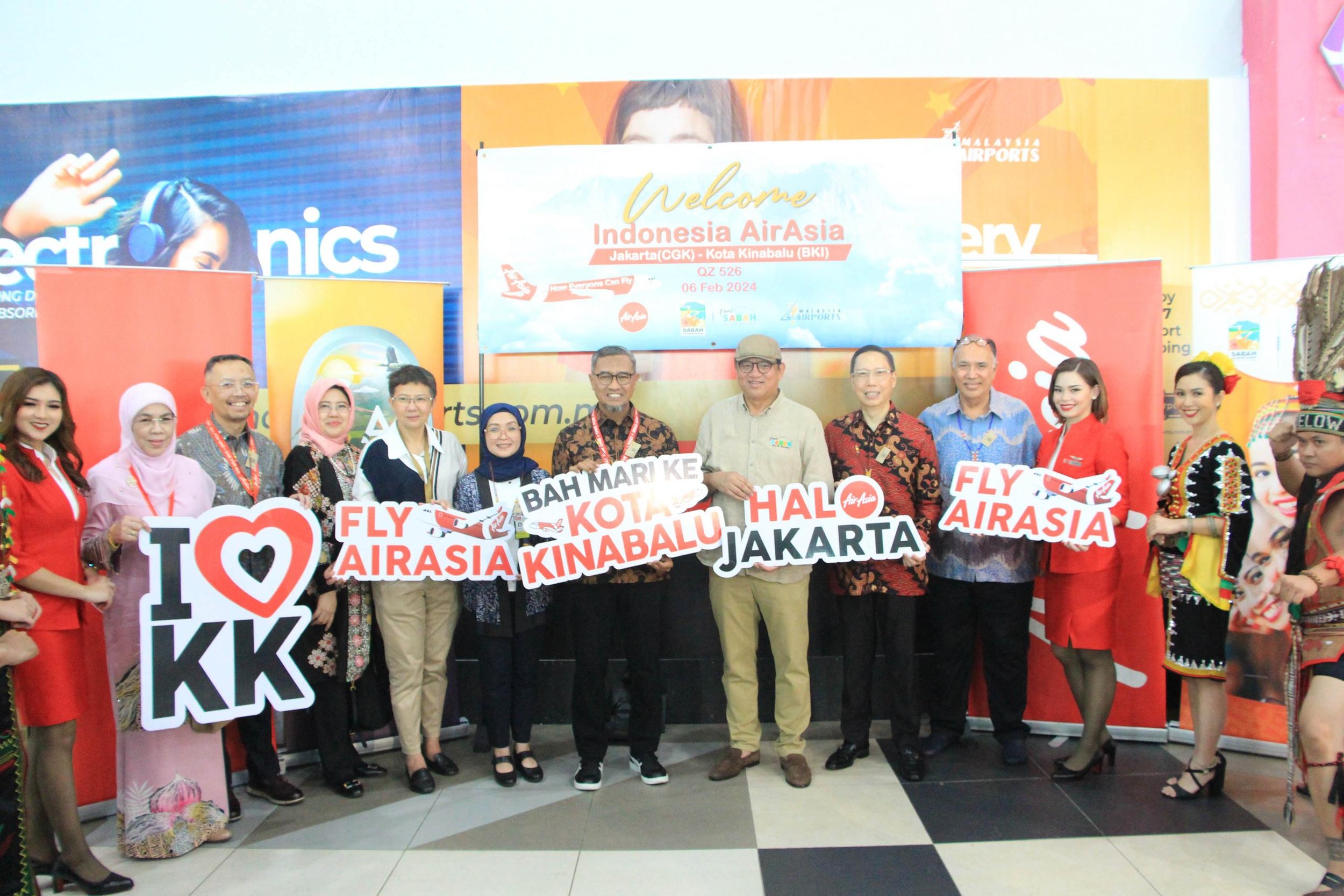 Indonesia AirAsia Offers Direct Flights from Jakarta to Kota Kinabalu, The First International Route in 2024
