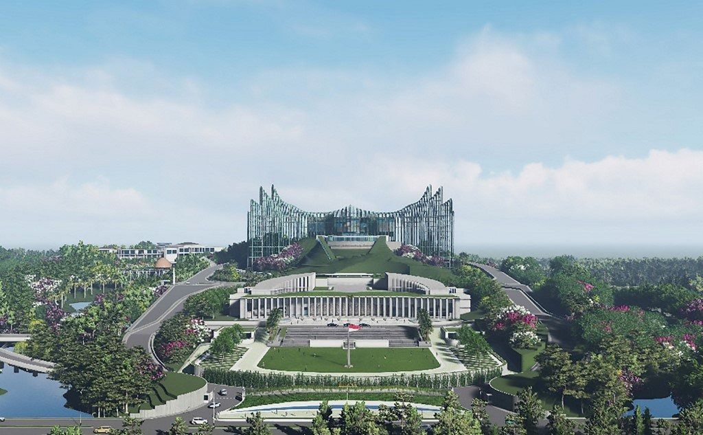 Indonesia's presidential palace in new capital Nusantara must be built with our own hands, says Jokowi