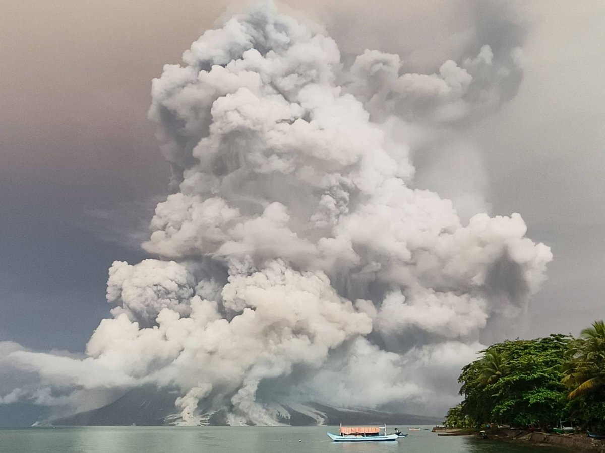 Indonesia Volcano Erupts, More Than 12,000 People Evacuated