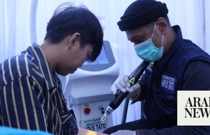 Indonesian authorities offer free tattoo removal for Muslims in Jakarta