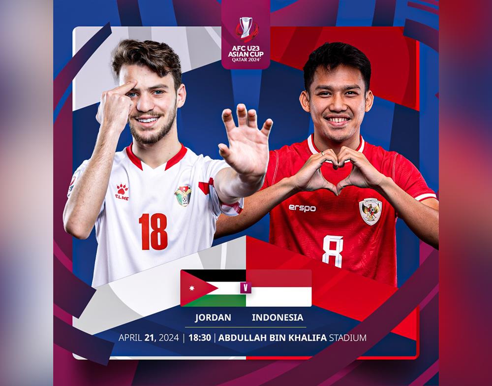 Jordan Vs Indonesia AFC U23 Asian Cup 2024
