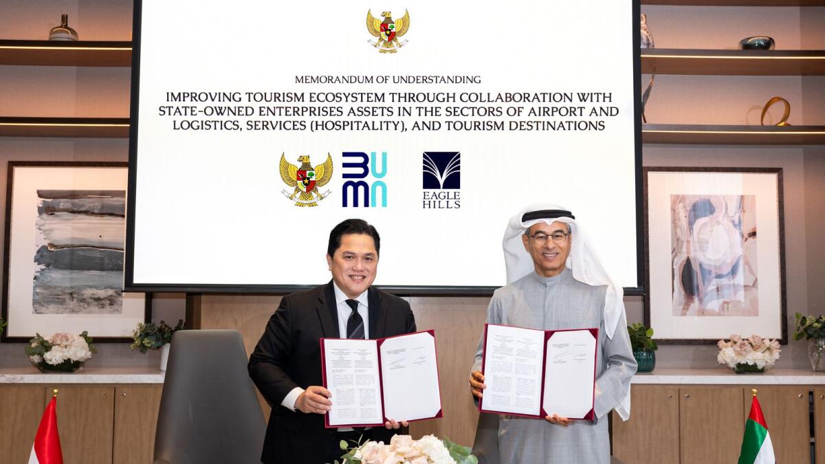 Indonesian Ministry of State-Owned Enterprises and Eagle Hills Properties sign $3 billion tourism development agreement - News