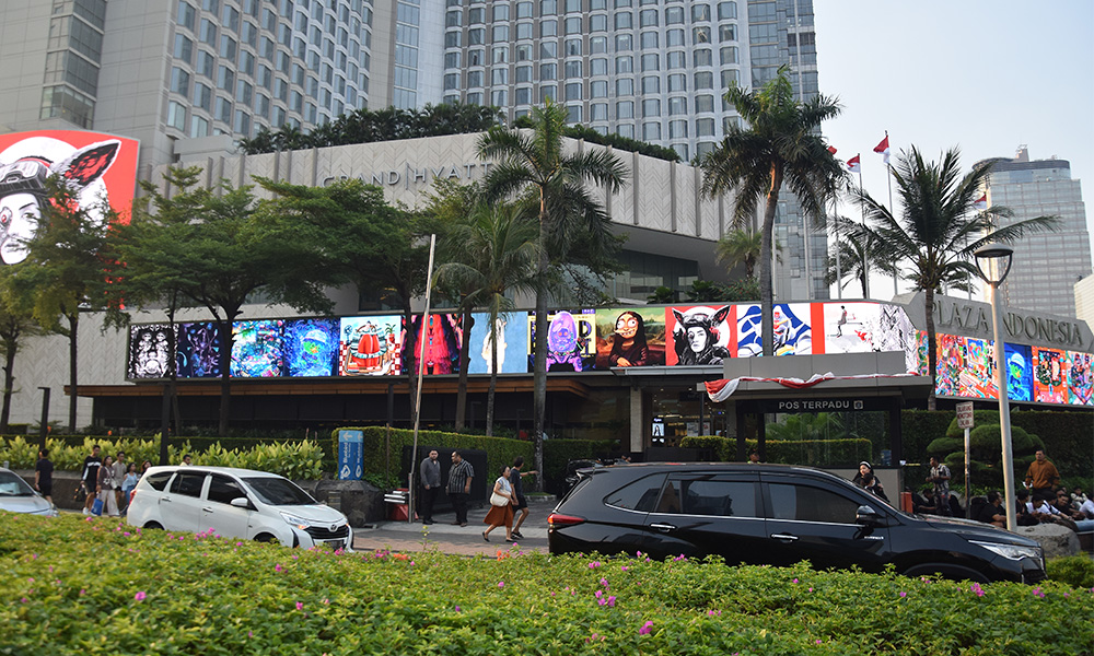 OOH body AMLI joins hands with JICAF to showcase Indonesia's largest OOH Art Gallery on Independence Day