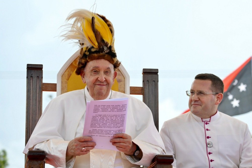 'You are doing something beautiful' Pope tells people in Papua New Guinea